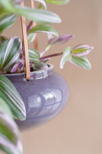 osłonka ceramiczna OVAL na rzemyku (fiolet) - obrazek 2