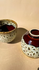 czarka na herbatę 220 ml (miodowa z efektem) - obrazek 2