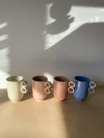 kubek z uchem 0.5 l (miodowy) - obrazek 6