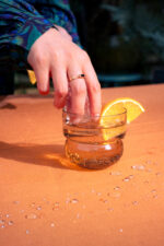 SZKLANKI RUNO REGULAR (2szt) złoty brąz