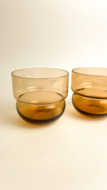 SZKLANKI RUNO REGULAR (2szt) złoty brąz - obrazek 4