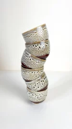 czarka do espresso 60 ml (zielona z efektem) - obrazek 2