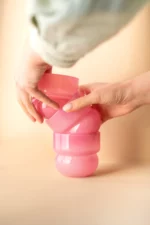 SZKLANKI RUNO REGULAR (2szt) malinowe