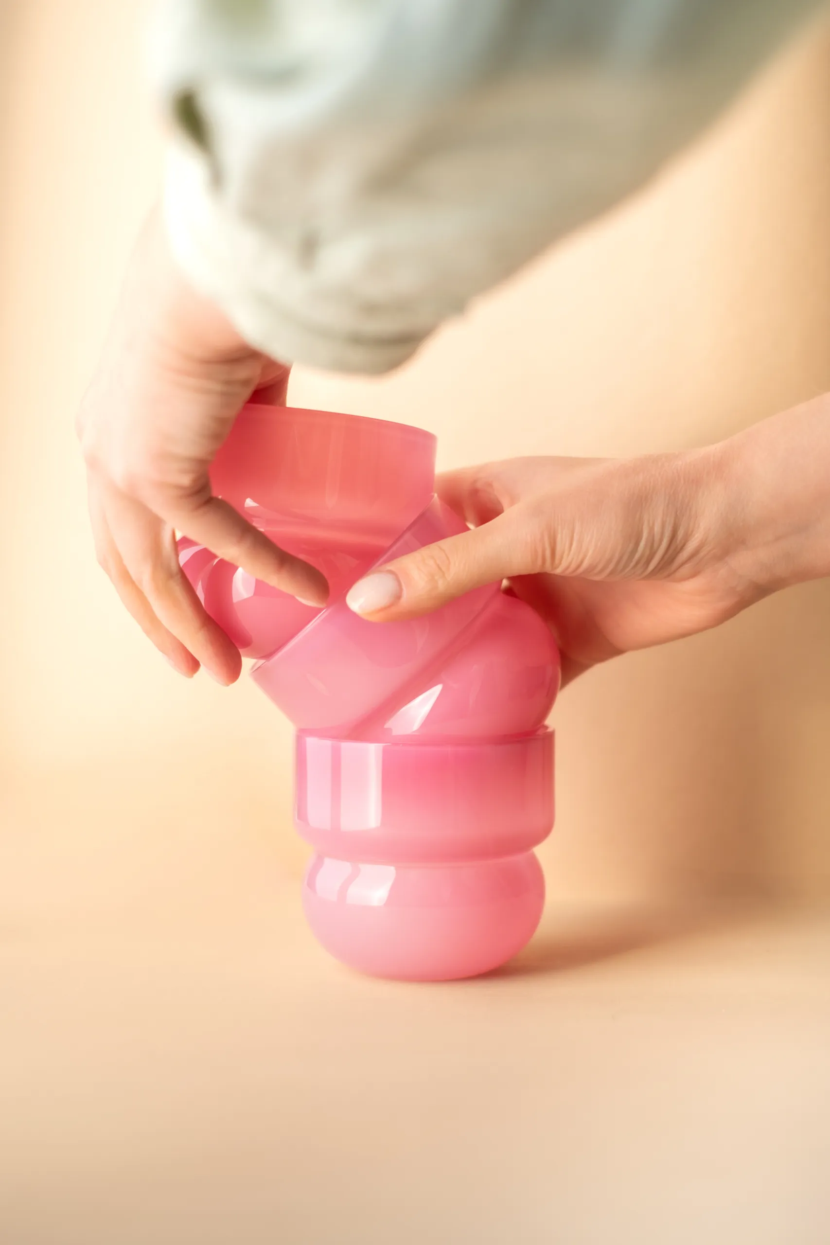 SZKLANKI RUNO REGULAR (2szt) malinowe