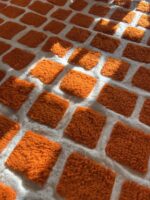 Dywan marokański z owczej wełny (Brick) 193 x 298 - obrazek 3