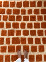 Dywan marokański z owczej wełny (Brick) 193 x 298 - obrazek 4