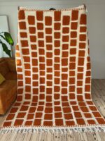 Dywan marokański z owczej wełny (Brick) 193 x 298 - obrazek 2