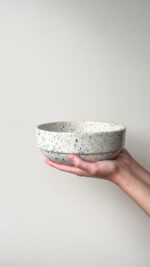 MISKA/BOWL kobaltowe ciapki   (17 cm)