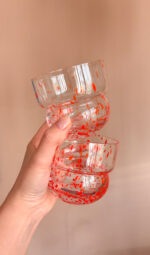 SZKLANKI RUNO REGULAR (czerwone kropki) - obrazek 4