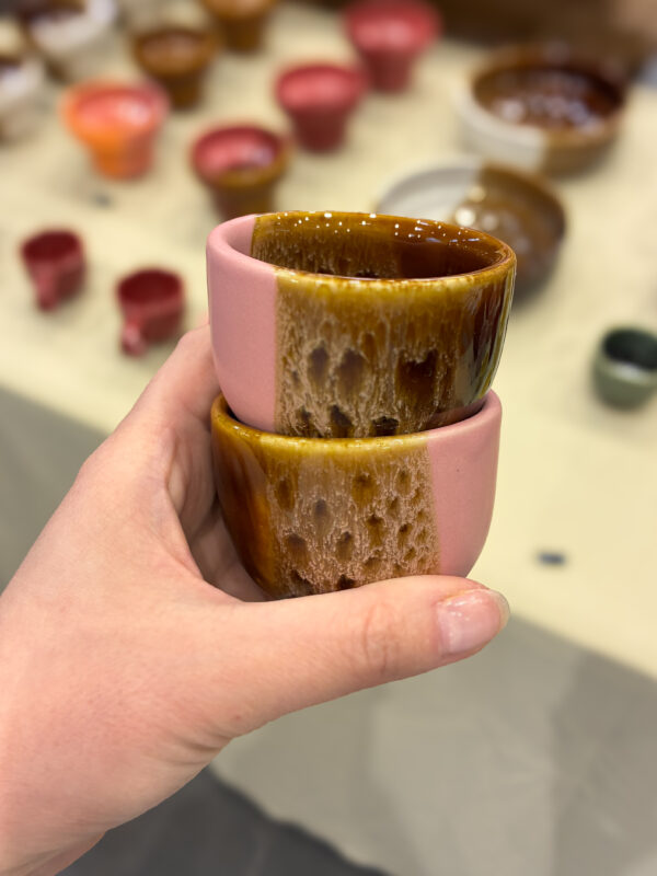 czarka do espresso 60 ml (różowa pantera)