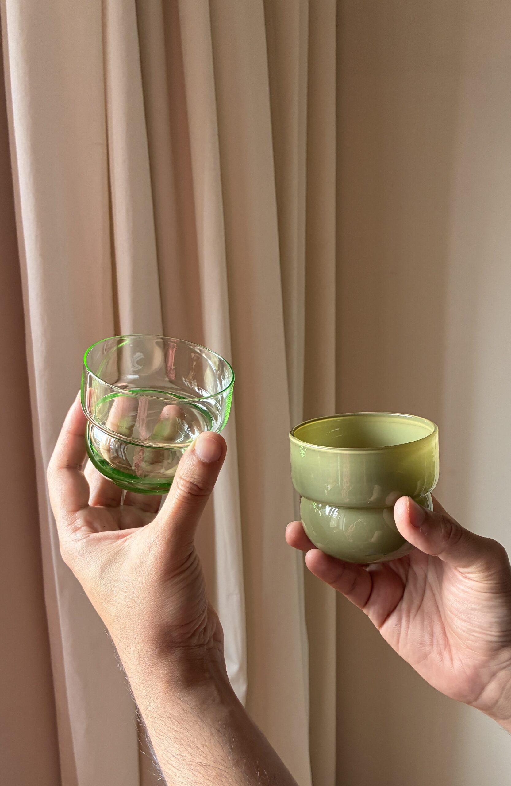 SZKLANKI RUNO MIX REGULAR (2szt.) trawa + oliwka