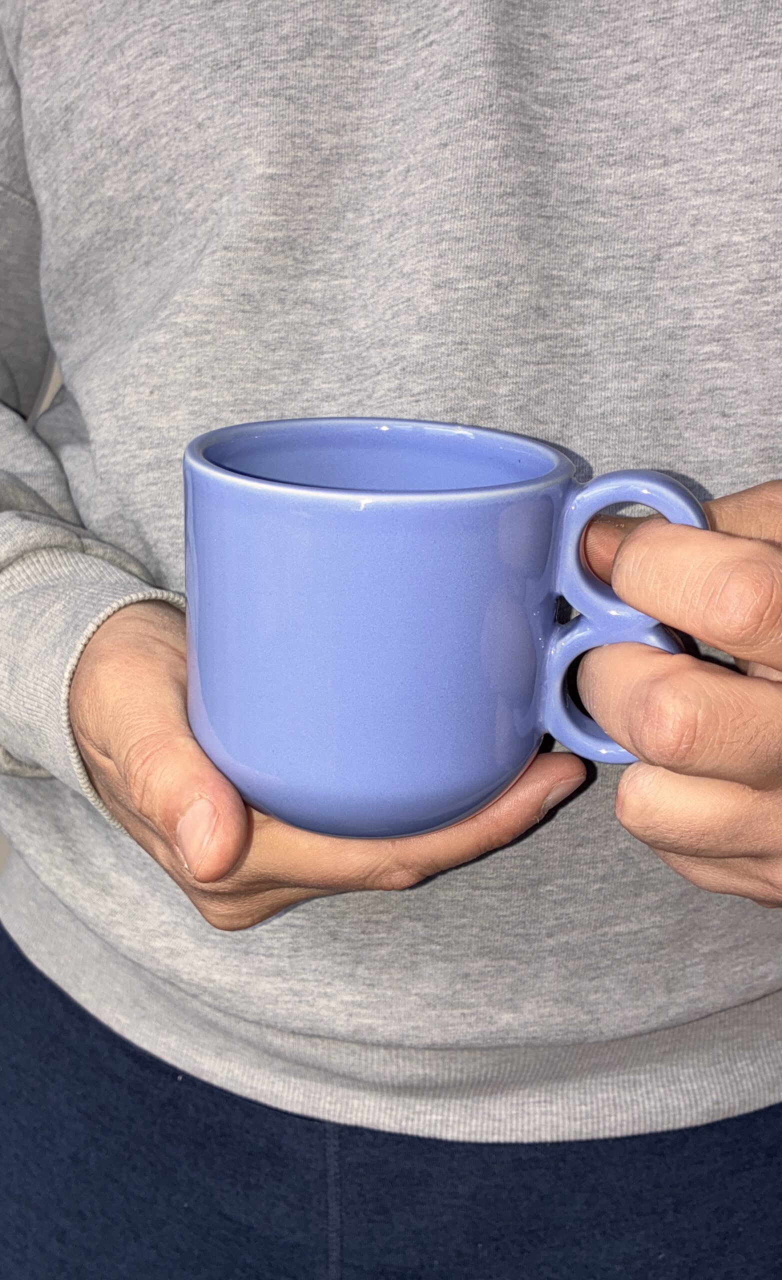 KUBEK (330ml) niebieski