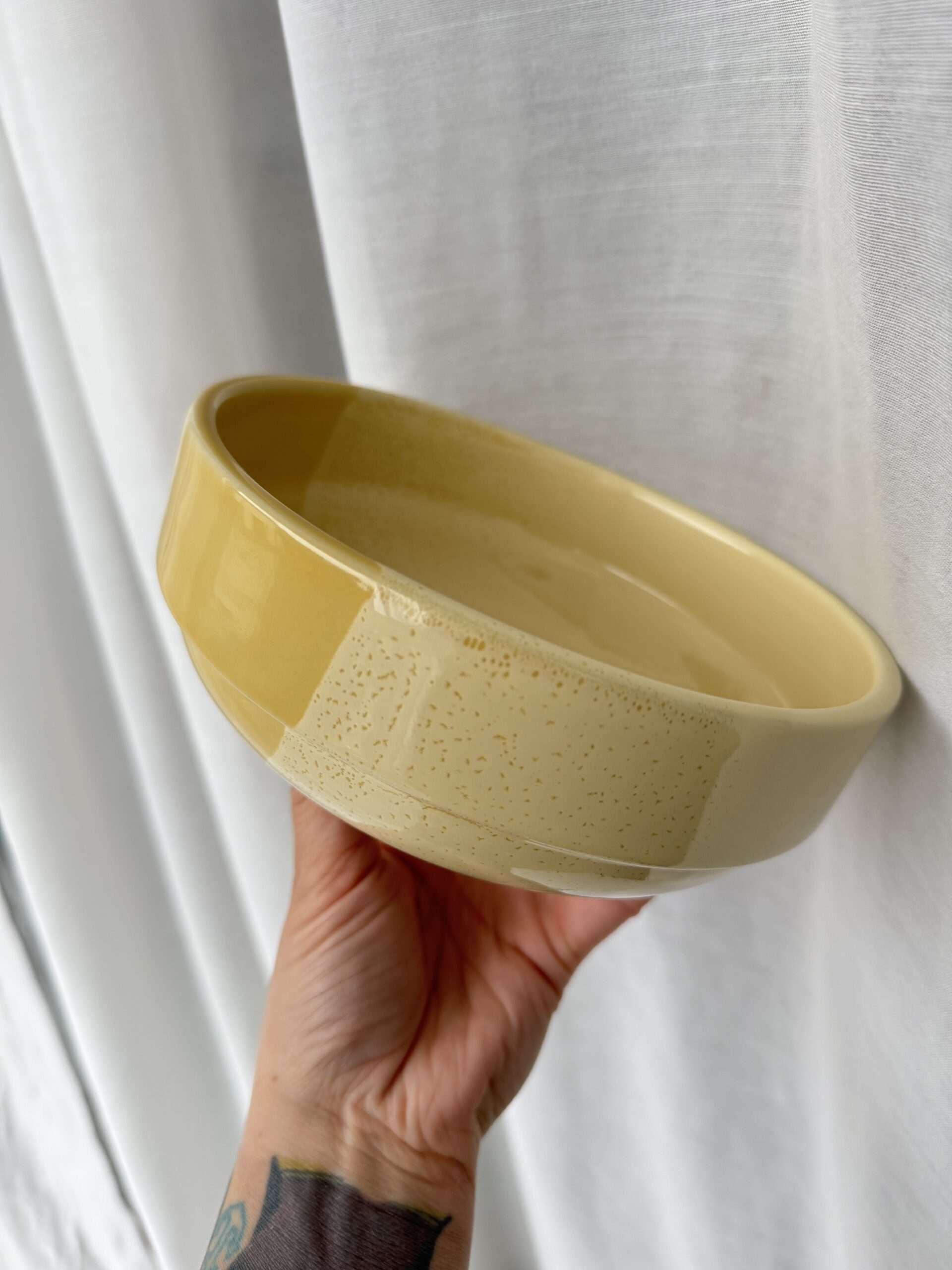 MISKA/BOWL jasny + ciemny budyń (17 cm)